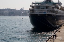Cruise Ship at Istanbul