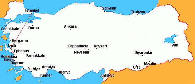 Turkey tour 1 itinerary