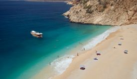 Kalkan beach in Antalya region